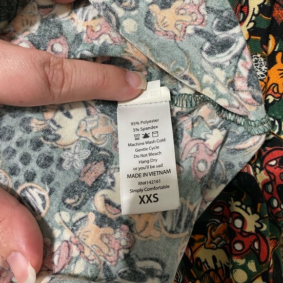 LuLaRoe Mickey Mouse, Carly, Disney Orange Yellow Raglan Sleeve Midi Dress - Picture 7 of 7